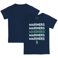 Seattle Mariners Tiny Turnip Youth Stacked T-Shirt Lifestyle