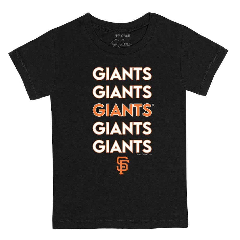 San Francisco Giants Tiny Turnip Youth Stacked T-Shirt On Sale