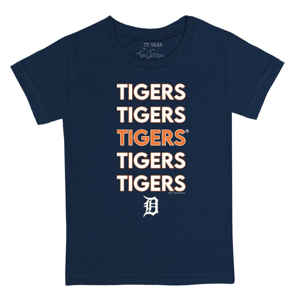 Detroit Tigers Tiny Turnip Youth Stacked T-Shirt Sale