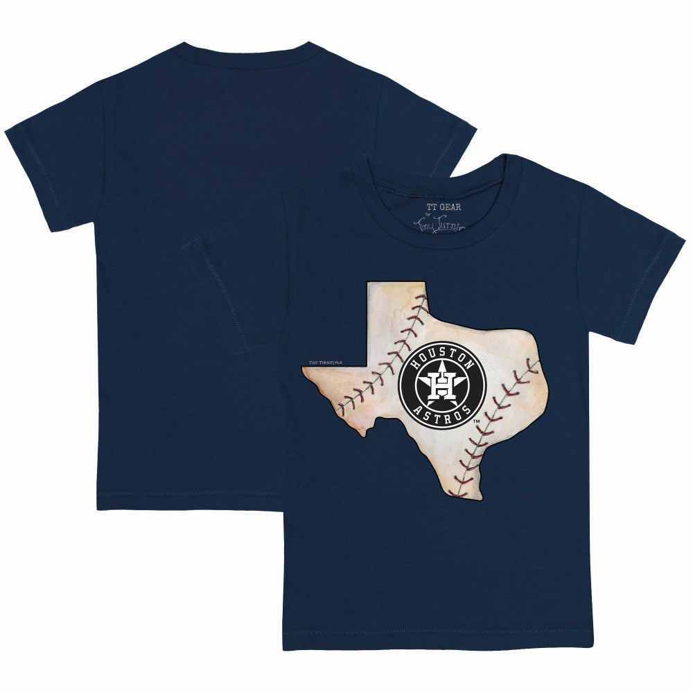 Houston Astros Tiny Turnip Youth State Outline T-Shirt Near Me