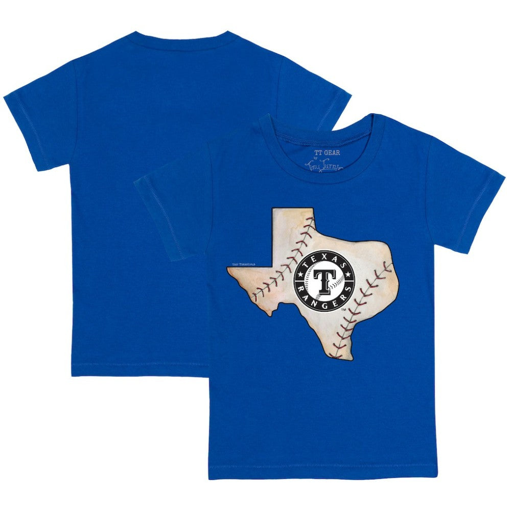 Texas Rangers Tiny Turnip Youth State Outline T-Shirt Clearance
