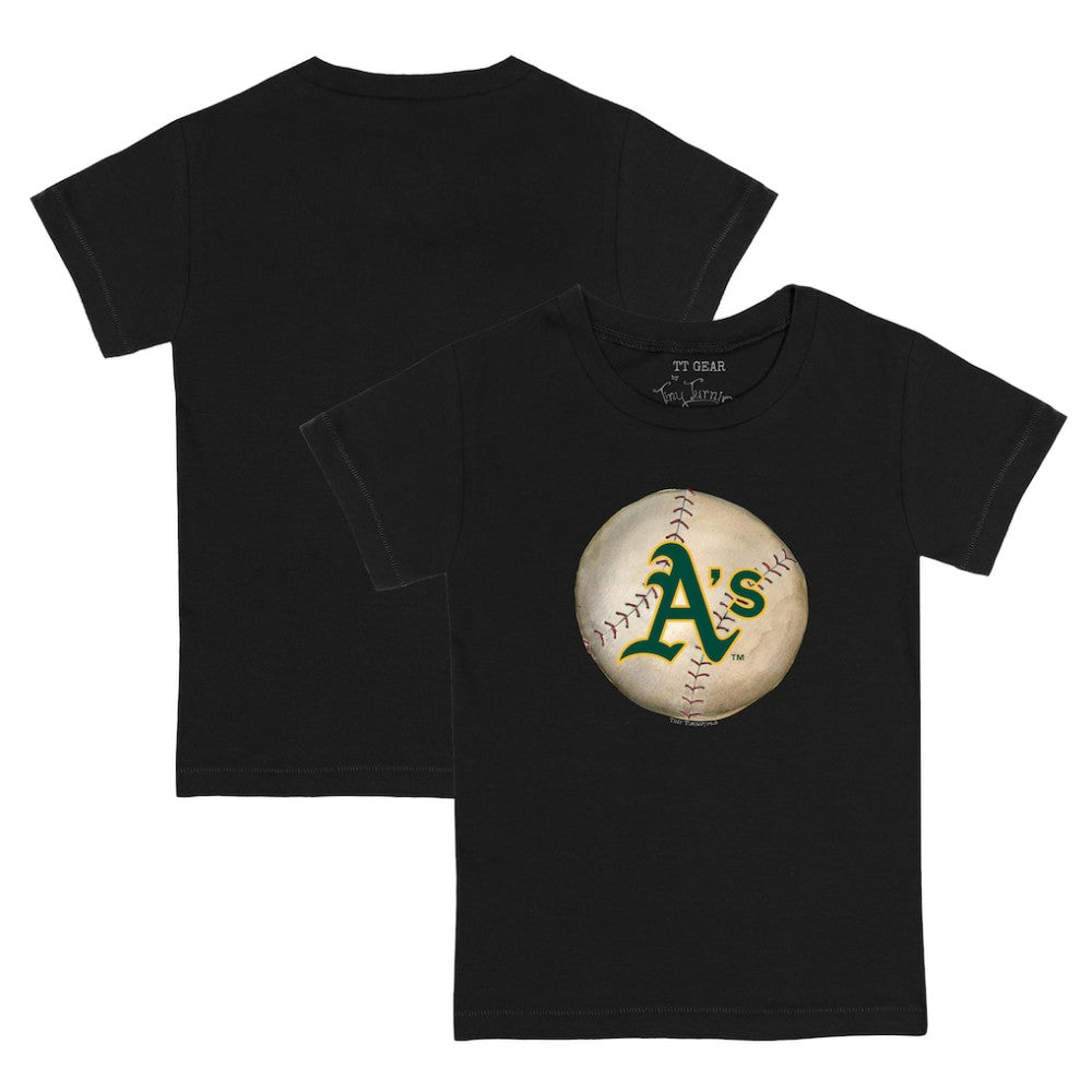 Athletics Tiny Turnip Youth Stitched Baseball T-Shirt Sale