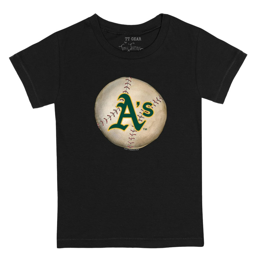 Athletics Tiny Turnip Youth Stitched Baseball T-Shirt Sale