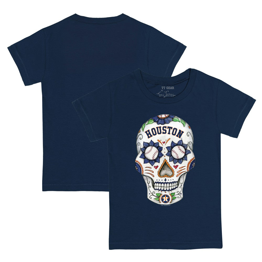 Houston Astros Tiny Turnip Youth Sugar Skull T-Shirt Online