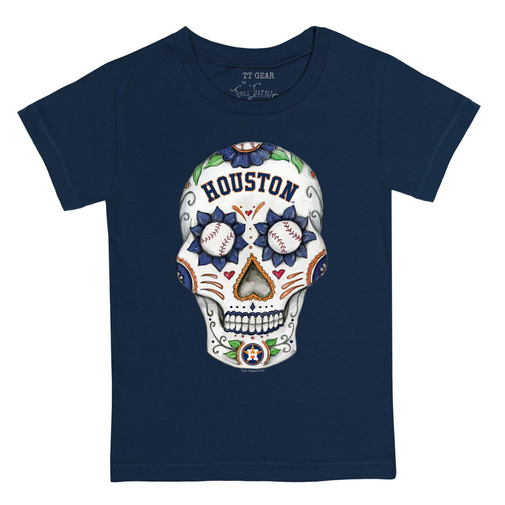 Houston Astros Tiny Turnip Youth Sugar Skull T-Shirt Online