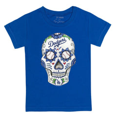 Los Angeles Dodgers Tiny Turnip Youth Sugar Skull T-Shirt Online