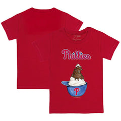 Philadelphia Phillies Tiny Turnip Youth Sundae Helmet T-Shirt Clearance