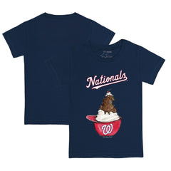 Washington Nationals Tiny Turnip Youth Sundae Helmet T-Shirt for sale