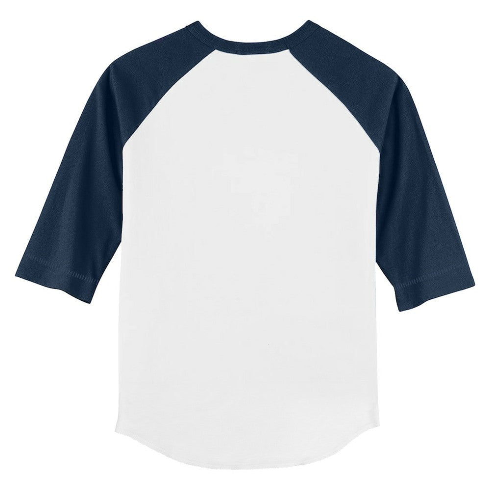 Cleveland Guardians Tiny Turnip Youth Sundae Helmet 3/4-Sleeve Raglan T-Shirt On Sale
