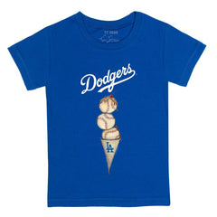 Los Angeles Dodgers Tiny Turnip Youth Triple Scoop T-Shirt Sale