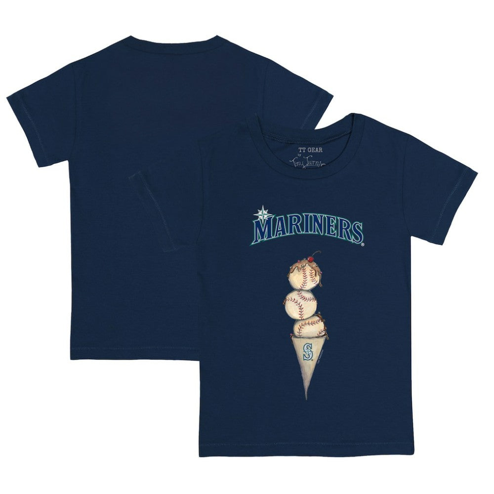 Seattle Mariners Tiny Turnip Youth Triple Scoop T-Shirt Clearance