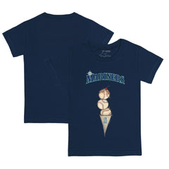 Seattle Mariners Tiny Turnip Youth Triple Scoop T-Shirt Clearance