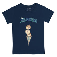 Seattle Mariners Tiny Turnip Youth Triple Scoop T-Shirt Clearance