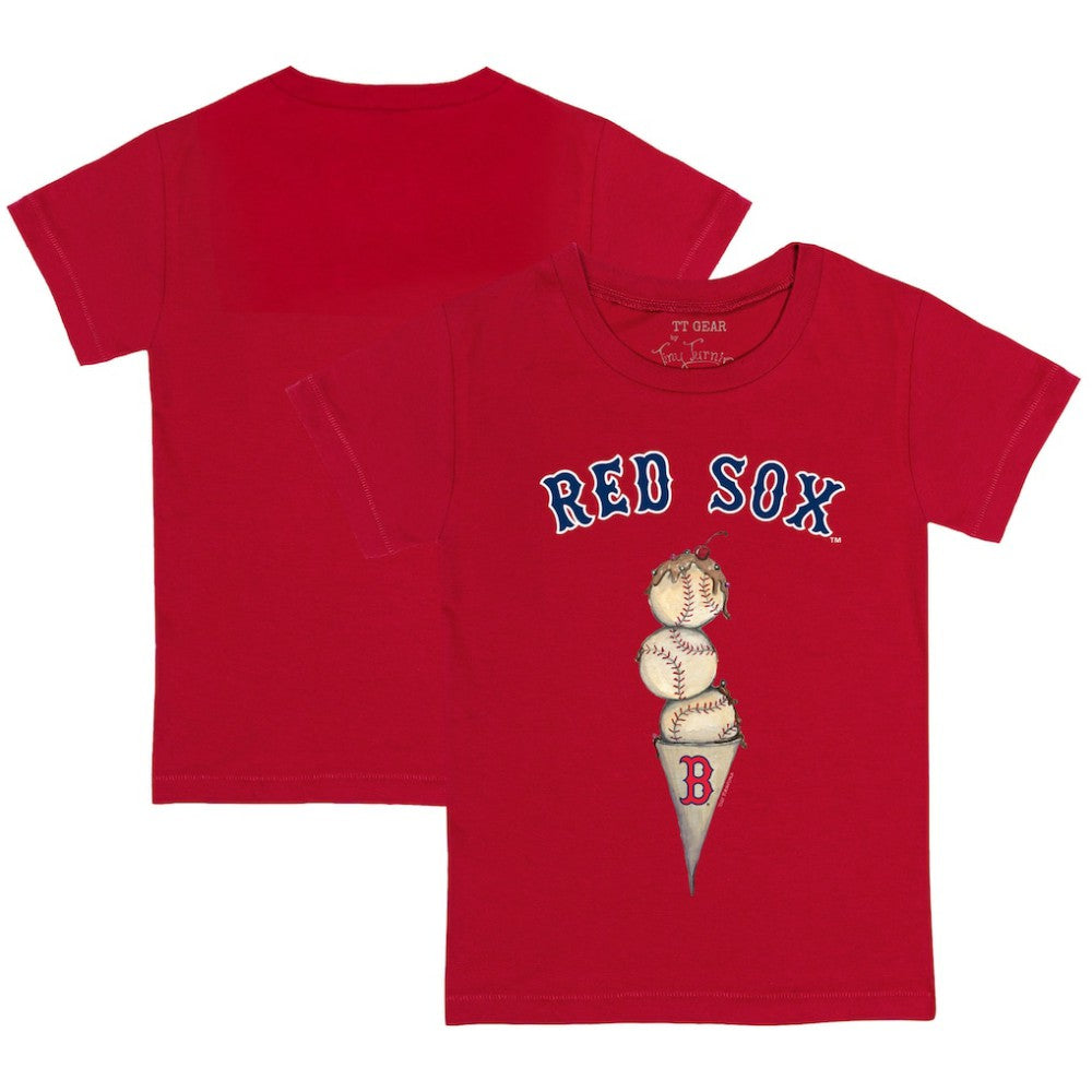 Boston Red Sox Tiny Turnip Youth Triple Scoop T-Shirt Lifestyle