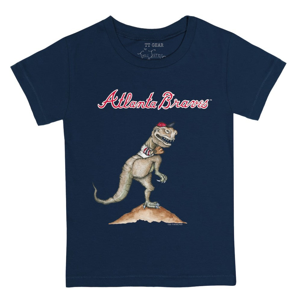 Atlanta Braves Tiny Turnip Youth TT Rex T-Shirt Clearance