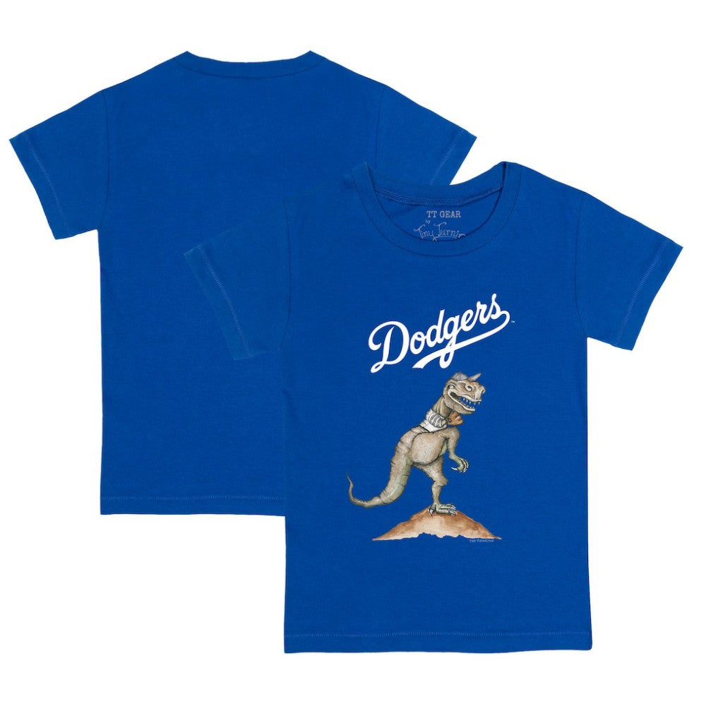 Los Angeles Dodgers Tiny Turnip Youth TT Rex T-Shirt Lifestyle