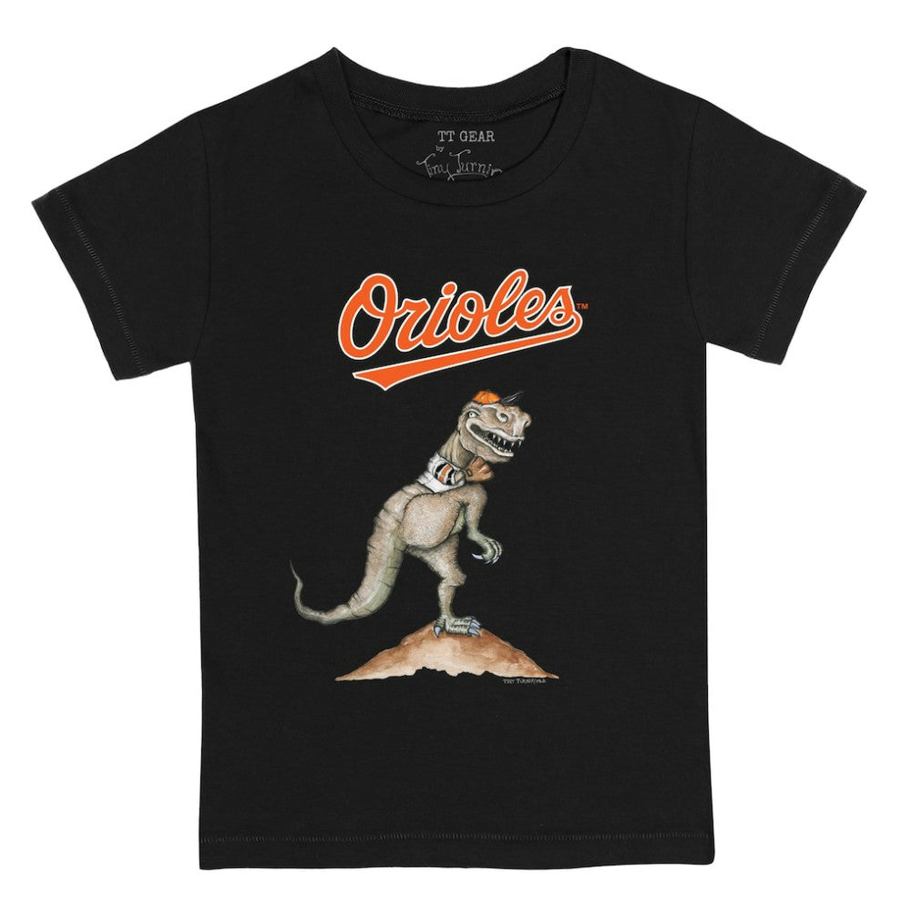 Baltimore Orioles Tiny Turnip Youth TT Rex T-Shirt discount