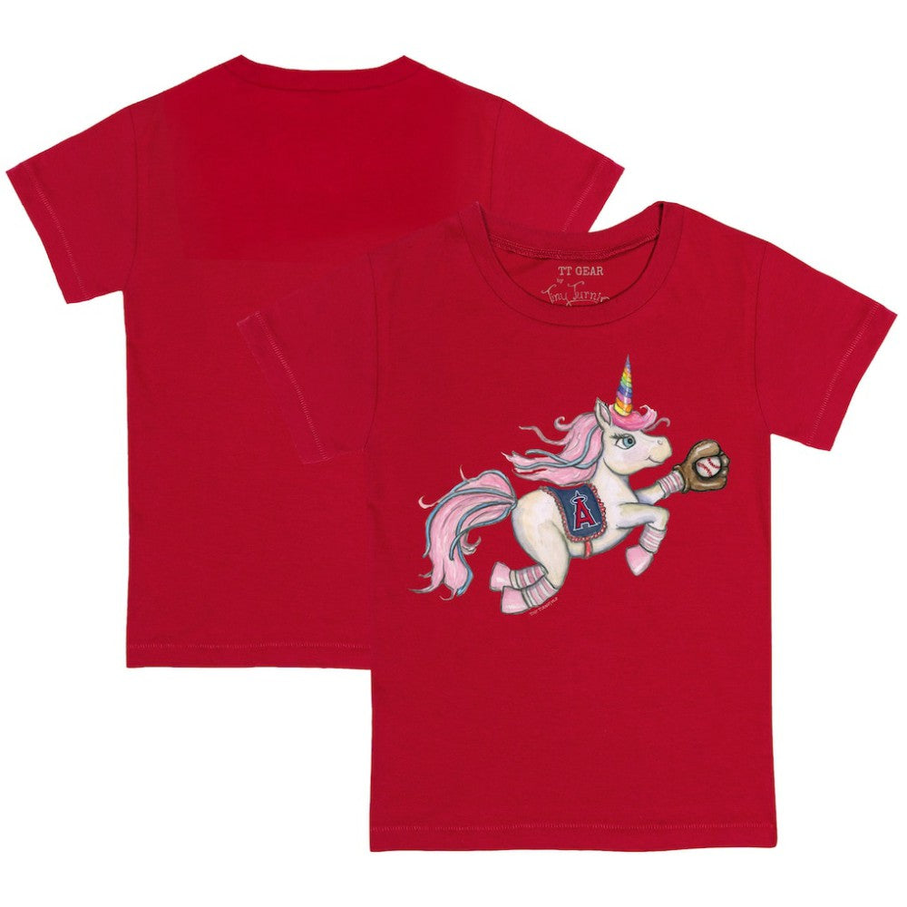 Los Angeles Angels Tiny Turnip Youth Unicorn T-Shirt Clearance