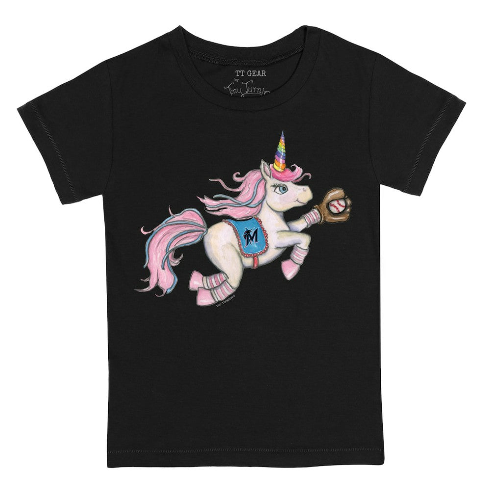 Miami Marlins Tiny Turnip Youth Unicorn T-Shirt Sale
