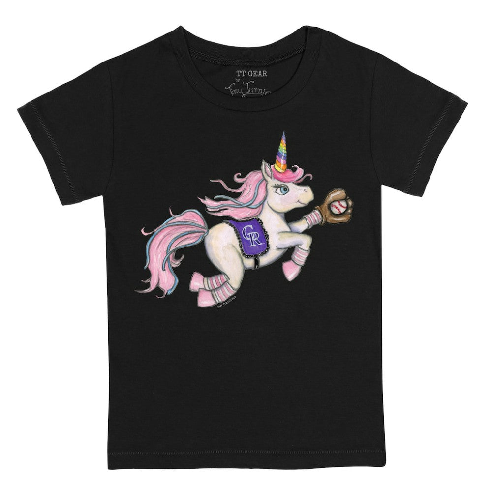 Colorado Rockies Tiny Turnip Youth Unicorn T-Shirt On Sale