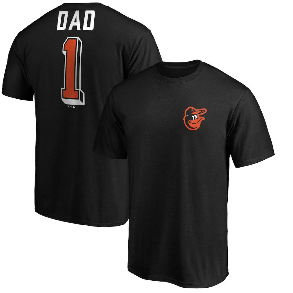 Baltimore Orioles Number One Dad T-Shirt discount
