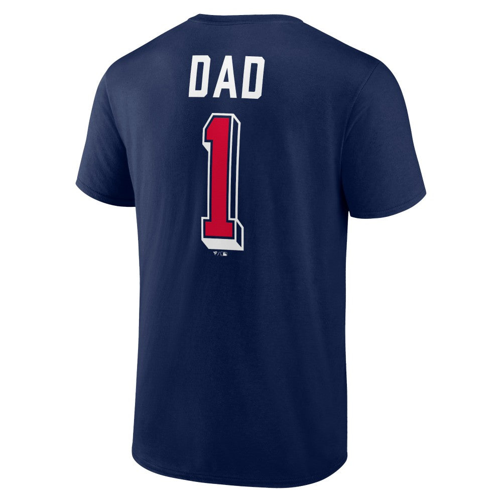 Cleveland Guardians Number One Dad Team Logo T-Shirt Sale