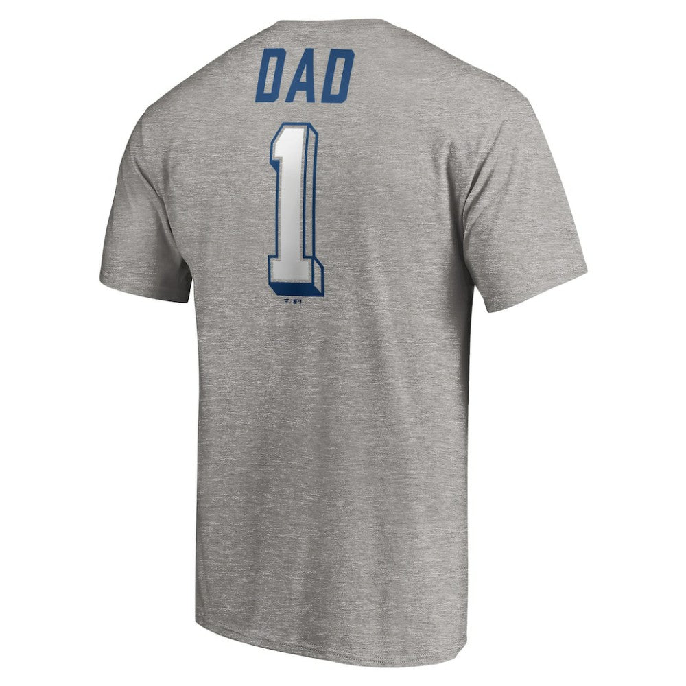 Los Angeles Dodgers Number One Dad T-Shirt On Sale