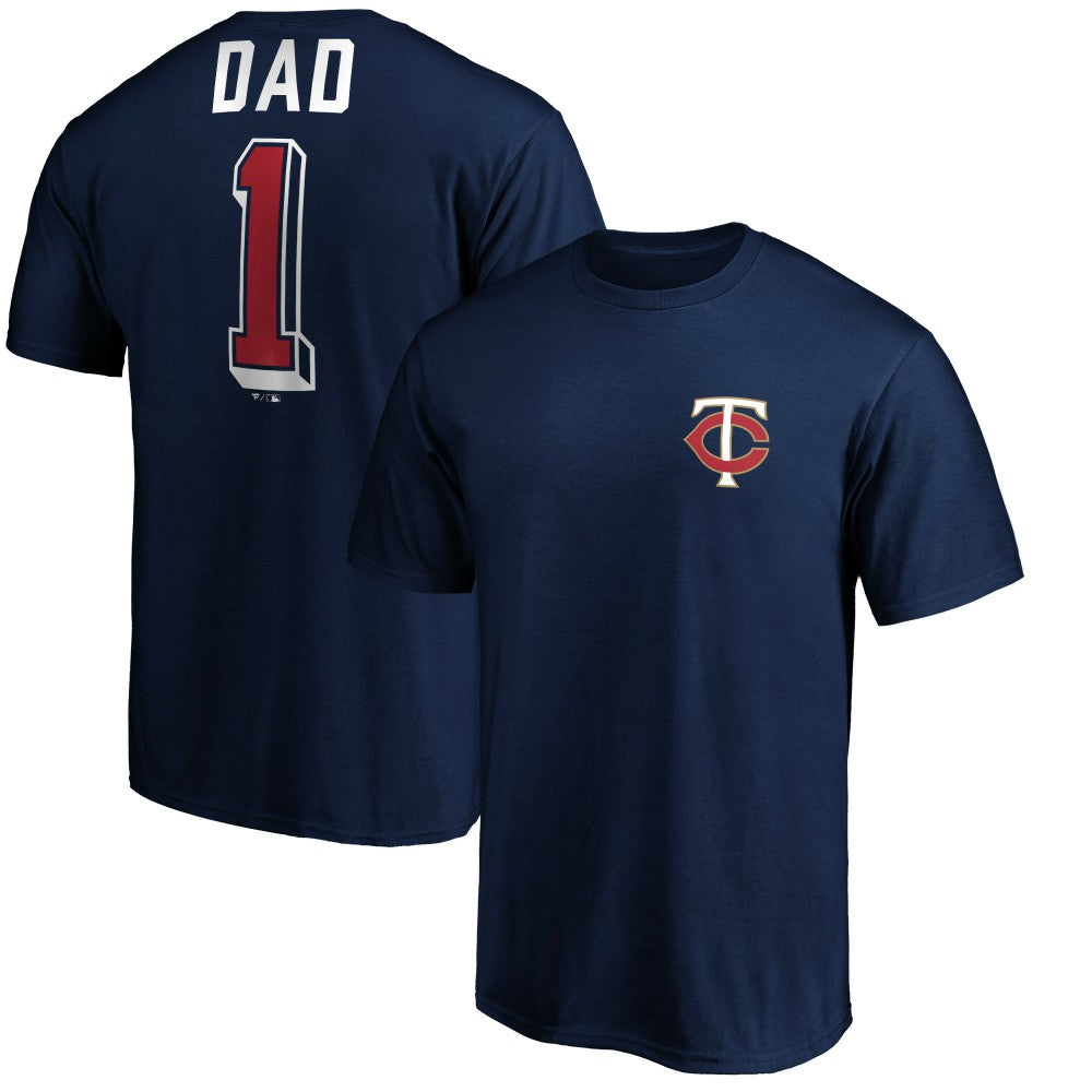 Minnesota Twins Number One Dad T-Shirt On Sale