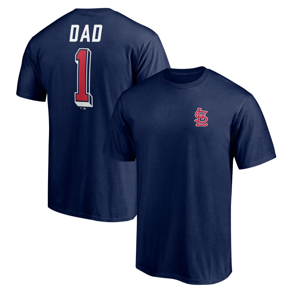 St. Louis Cardinals Number One Dad T-Shirt Lifestyle