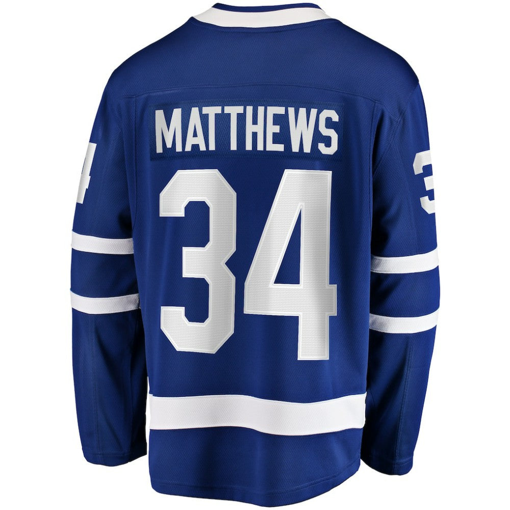 Auston Matthews Toronto Maple Leafs Fanatics Home Breakaway Jersey - Blue | NHL Jerseys