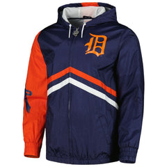 Detroit Tigers Mitchell & Ness Undeniable Full-Zip Hoodie Windbreaker Jacket On Sale