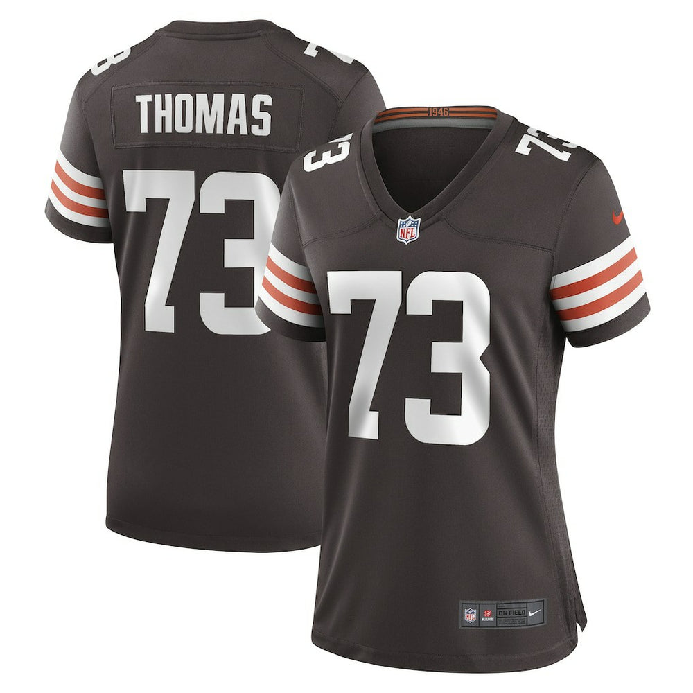 Joe Thomas Cleveland Browns Women's Retired Game Player Jersey Brown - Nike