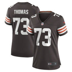 Joe Thomas Cleveland Browns Women's Retired Game Player Jersey Brown - Nike