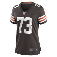 Joe Thomas Cleveland Browns Women's Retired Game Player Jersey Brown - Nike