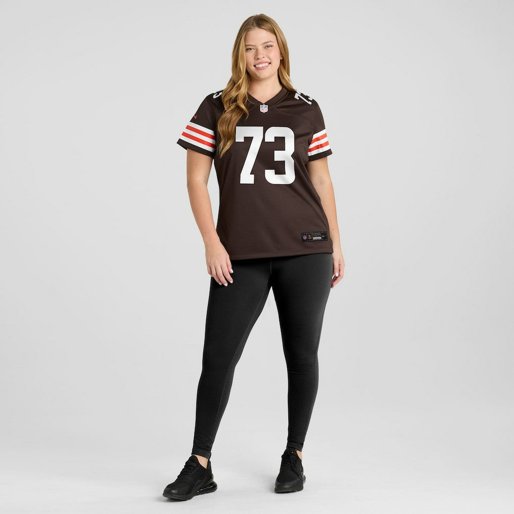 Joe Thomas Cleveland Browns Women's Retired Game Player Jersey Brown - Nike