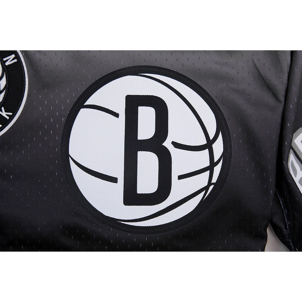 NBA - Brooklyn Nets Pro Standard Ombre Mesh Shorts - Black/Gray