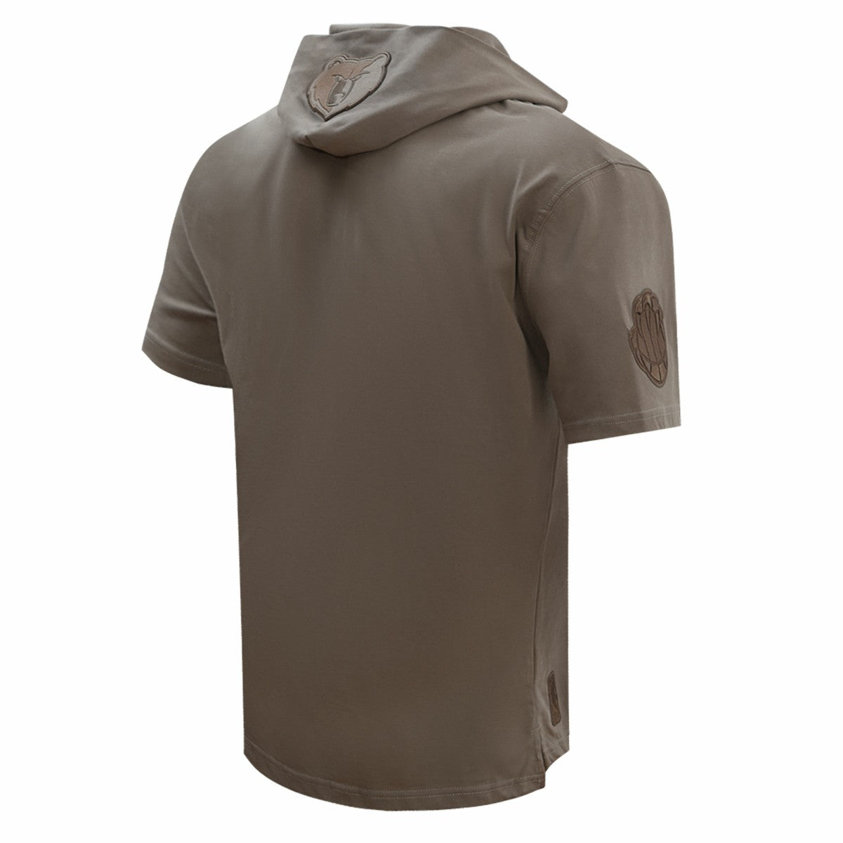 NBA - Memphis Grizzlies Pro Standard Neutrals Short Sleeve Pullover Hoodie - Brown