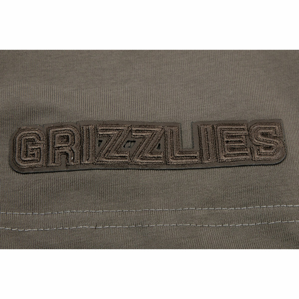 NBA - Memphis Grizzlies Pro Standard Neutrals Short Sleeve Pullover Hoodie - Brown