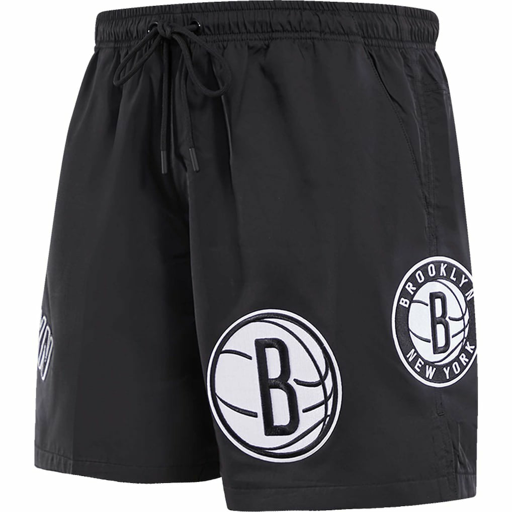 NBA - Brooklyn Nets Pro Standard Classics Woven Shorts - Black