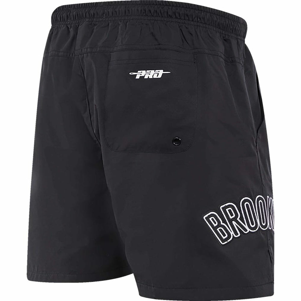 NBA - Brooklyn Nets Pro Standard Classics Woven Shorts - Black