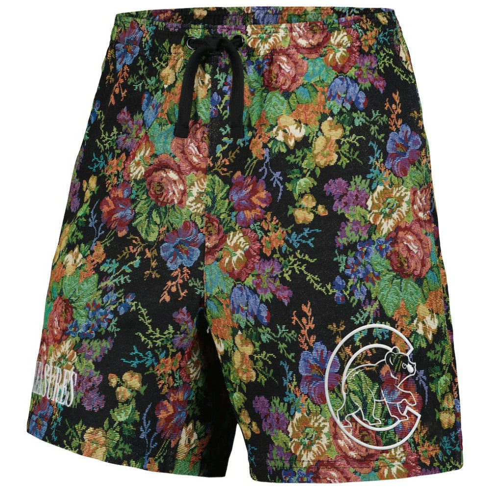 Chicago Cubs PLEASURES Floral Shorts On Sale