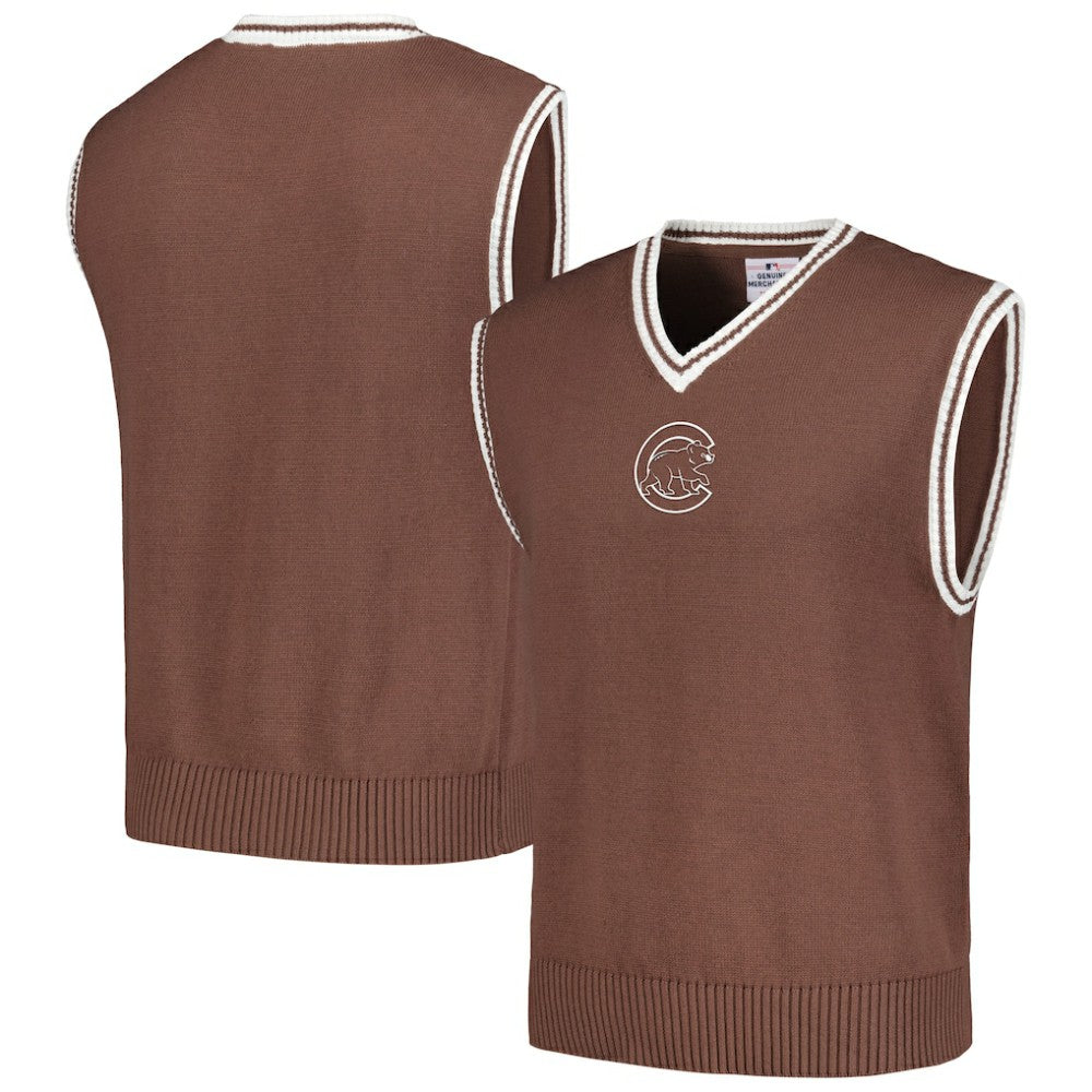 Chicago Cubs PLEASURES Knit V-Neck Pullover Sweater Vest Lifestyle