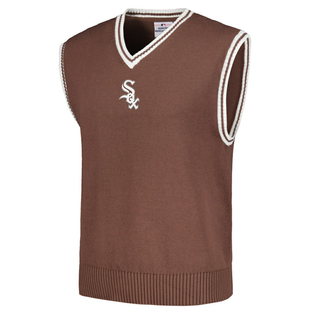 Chicago White Sox PLEASURES Knit V-Neck Pullover Sweater Vest Near Me
