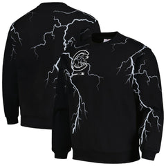 Chicago Cubs PLEASURES Lightning Crewneck Pullover Sweatshirt Online