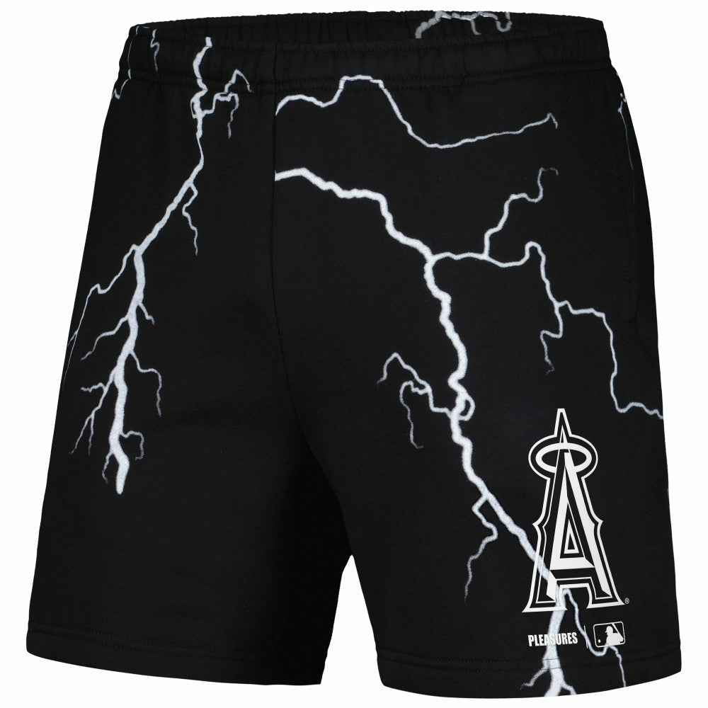 Los Angeles Angels PLEASURES Lightning Shorts On Sale