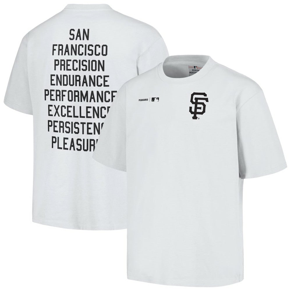 San Francisco Giants PLEASURES Precision T-Shirt On Sale