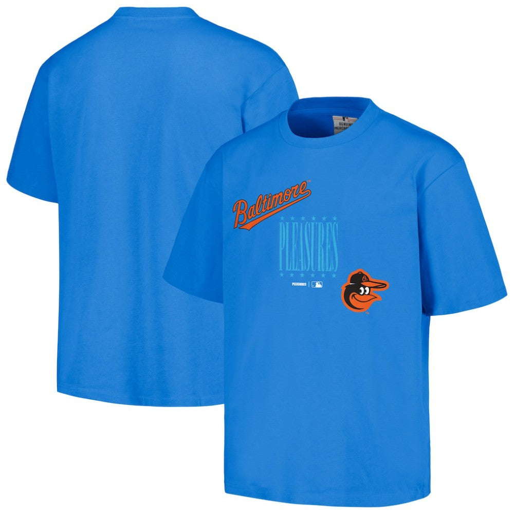 Baltimore Orioles PLEASURES Repurpose T-Shirt Near Me