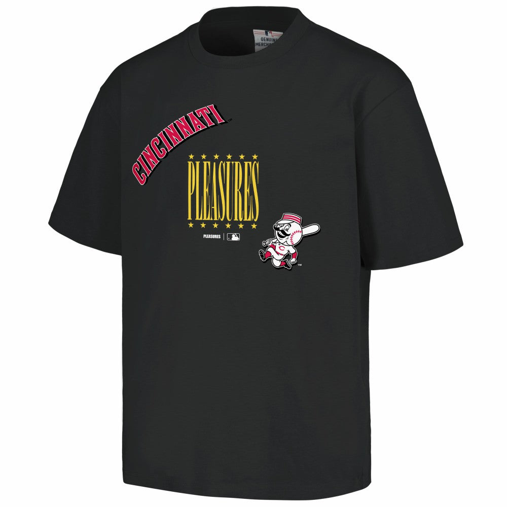 Cincinnati Reds PLEASURES Repurpose T-Shirt Near Me