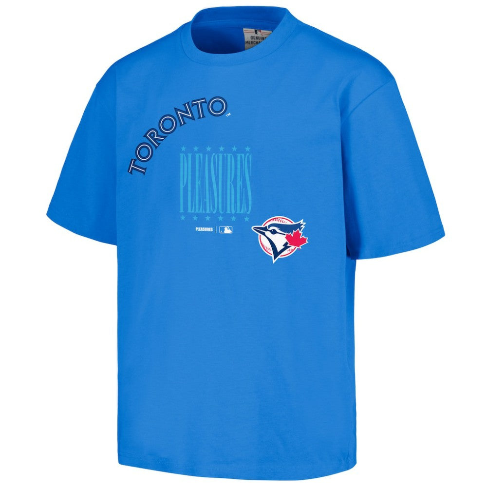 Toronto Blue Jays PLEASURES Repurpose T-Shirt Near Me