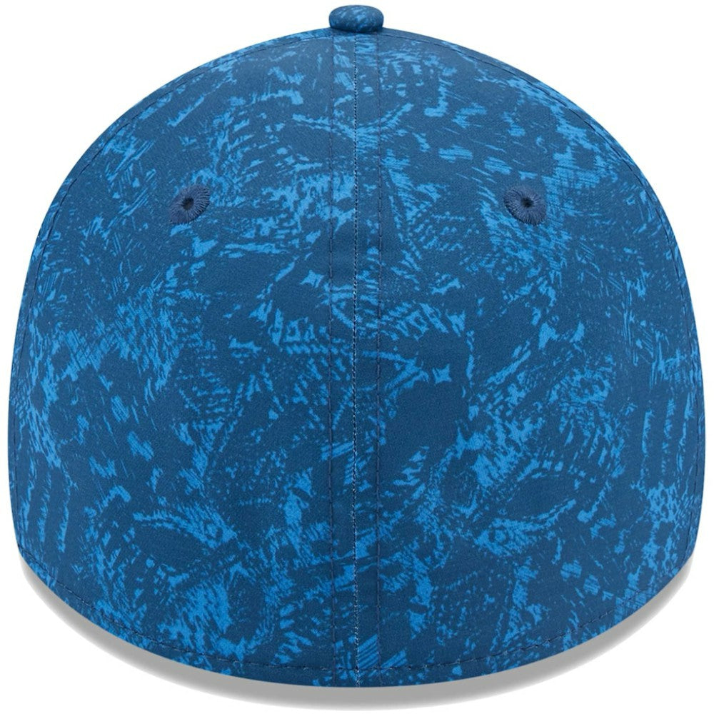 New Era Chelsea New Era Retro All Over Print 39THIRTY Flex Hat - Blue/Navy